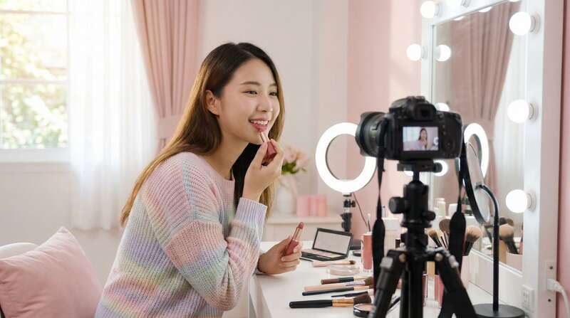 铁粉空间美妆视频教程